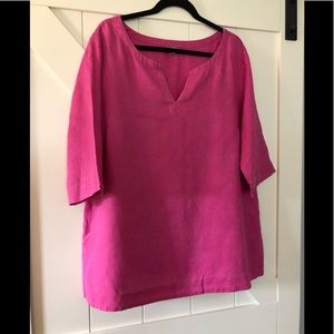 J Jill pink tunic 1X